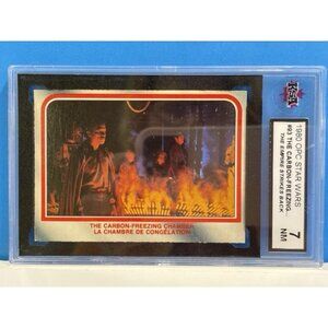 1980 Topps Star Wars: Empire Strikes Back #93 The Carbon-Freezing Chamber, KSA 7